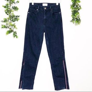 Parker Smith | Side Slit High Waist Jeans